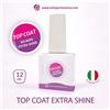 TUTTOPERLESTETICA Top Coat Extra Shine no wipe extra gloss Lucida e Ripara da 12 ML - Hema e TPO Free