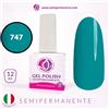Tuttoperlestetica Semipermanente colore verde Tiffany chiaro N 747 da 12 ML - Hema e TPO Free