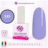 Tuttoperlestetica Semipermanente colore lilla N 535 da 12 ML - Hema e TPO Free