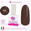 TUTTOPERLESTETICA Semipermanente colore marrone N 64 da 12 ML - Hema e TPO Free