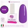 TUTTOPERLESTETICA Semipermanente colore viola N 664 da 12 ML - Hema e TPO Free
