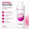 TUTTOPERLESTETICA Liquido soluzione per AcryGel - 250 ml Solution