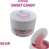 TUTTOPERLESTETICA Acrygel SweetCandy di Tuttoperlestetica - Barattolo da 50 gr - Hema e TPO Free