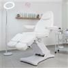 WEELKO Poltrona Podologica doppio gambale per pedicure estetista centro estetico 3 motori SERENITY Weelko BIANCO
