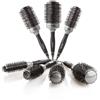 PRO GRIP Spazzole Termiche TOURMALINE Pro Grip Ultralleggere - Styling Professionale con Comfort Estremo 25 mm