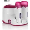 XANITALIA Scaldacera Kit Combinato EXECUTIVE 800 Scaldarullo + Scaldacera per Barattolo da 800 ml