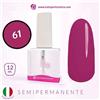 TUTTOPERLESTETICA Semipermanente colore N 61 da 12 ML - Hema e TPO Free