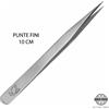 Tuttoperlestetica Pinzetta per Sopracciglia a Punta Fine in Acciaio Inox Tuttoperlestetica