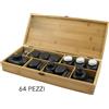 KIT DA 64 PIETRE BASALTO PER MASSAGGI SPA CENTRO BENESSERE
