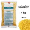 CERA BRASILIANA CERETTA SENZA STRISCE INDOLORE PALLINE MIELE CERETTA
