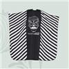 MAN42 Mantella nera da taglio per barber shop barbiere parrucchiere man 42