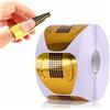 TUTTOPERLESTETICA 500 Cartine oro ovali per allungamento unghie ricostruzione Nail form nail art