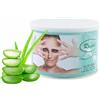 Roial Cera Depilatoria Liposolubile Roial Aloe Vera 400 ml per Ceretta Professionale 1 barattolo