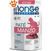 Monge Cat Monoprotein Kitten con Manzo in Patè - Bustina Da 85 Gr - CONFEZIONE RISPARMIO