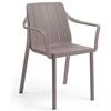 Nardi Sedia Tiberina Armchair Tortora di Nardi