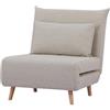 SalMar Poltrona Letto Dream In Tessuto Beige 90Dx82Lx84H cm Cm di Salmar
