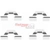 METZGER Kit accessori, Pastiglia freno METZGER 109-1684