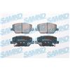 SAMKO Kit pastiglie freno, Freno a disco SAMKO 5SP1953
