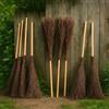 Nature LOUNGE Nature-Lounge24, ramazza, scopa in vimini con manico, 160 x 25 cm, scopa naturale realizzata a mano