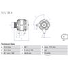 BOSCH Alternatore BOSCH 0 986 084 460