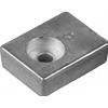 TECNOSEAL Anodo motore fuoribordo TECNOSEAL EVINRUDE/JOHNSON 25HP Aluminium