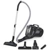 Hoover Aspirapolvere a Traino Senza Sacco, 700 W, Tecnologia Single Cyclone, Contenitore 2 L, Bocchetta Parquet, Mini Turbo per Peli Animali, Filtro EPA Lavabile HP120PET 011