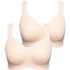 Ulla Popken Donna Reggiseno Beige 130B