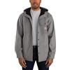 Carhartt Rain Defender Relaxed Fit Heavyweight Hooded Shirt Jac, Black Heather, L Uomo