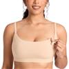 MOMANDA Reggiseno Allattamento Cotone Senza Cuciture | Senza Cuciture, Gravidanza Brassiere, con Imbottito, Estraibili