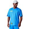 New Era Red Bull Racing - T-shirt oversize, motivo grafico, colore: Blu