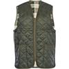 Barbour Gilet trapuntato con cerniera, verde salvia MLI0001GN91 (A70)