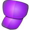 SAUCER Lenti di ricambio premium per Oakley Style Switch OO9194 | Style Switch Low Bridge Fit OO9216 occhiali da sole ad alta difesa - viola viola polarizzato