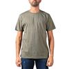 Colorful Standard Maglia Uomo a Manica Corta t-Shirt Verde Maglietta in Cotone Verde