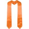 GraduatePro Laurea Stola Fascia Sacerdote Clero Dottoressa Accessori per Festa Cerimonia Universitario Decorazioni 152cm Arancione