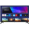 UNITED UNLED40HS90VDA TV LED, SMART TV, 40 ", Full-HD, Processore Quad Core CA53, Black, Classe E