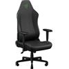 Razer Iskur V2 X NewGen - Sedia ergonomica da gaming con comfort traspirante - Pelle EPU 2a generazione con tecnologia CoolTouch - Supporto lombare incorporato - Arcate delle spalle e base | Nero