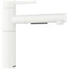 Blanco Miscelatore monocomando con doccetta estraibile ALTA-S II 1527552 finitura bianco