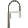 Blanco Miscelatore monocomando con doccetta estraibile CULINA-S II Mini 1527703 finitura platinum