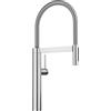 Blanco Miscelatore monocomando con doccetta estraibile CULINA-S II 1527463 finitura PVD steel