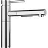 Blanco Miscelatore monocomando con doccetta estraibile ALTA-S-F II 1527557 finitura cromato