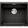 Blanco Lavello a una vasca SUBLINE 500-U Satin Gold 3525995 finitura nero da 53x46 cm - Sottotop