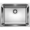 Blanco PRONTA CONSEGNA - Blanco Lavello a una vasca SUPRA 500-IF R12 1526351 in acciaio inox da 54x44 cm - Sopratop/Filotop