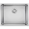 Blanco PRONTA CONSEGNA - Blanco Lavello a una vasca QUATO 500-U 1528230 in acciaio inox da 54x44 cm - Sottotop