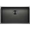 Blanco PRONTA CONSEGNA - Blanco Lavello a una vasca CLARON 700-U Dark Steel 1527835 finitura durinox dark steel da 74x44 cm - Sottotop