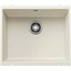Blanco PRONTA CONSEGNA - Blanco Lavello a una vasca ROTAN 500-U 1527146 finitura soft white da 53 cm - Sottotop