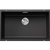 Blanco PRONTA CONSEGNA - Blanco Lavello a una vasca SUBLINE 700-U Total Black 2523442 finitura antracite da 73x46 cm - Sottotop