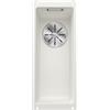 Blanco Lavello a una vasca SUBLINE 160-U Satin Gold 3523400 finitura bianco da 19x46 cm - Sottotop