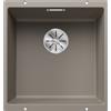 Blanco Lavello a una vasca SUBLINE 400-U Satin Gold 3523429 finitura tartufo da 43x46 cm - Sottotop