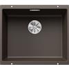 Blanco Lavello a una vasca SUBLINE 500-U Satin Gold 3523441 finitura caffè da 53x46 cm - Sottotop