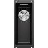 Blanco Lavello a una vasca SUBLINE 160-U Dark Steel 4523396 finitura antracite da 19x46 cm - Sottotop